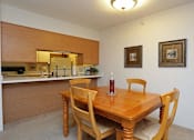 Thumbnail 11 of 15 - Dining Area at McClellan Estates III Apartments , Marshall