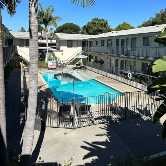 a view of the pool at flamingo inn and suites or nearby