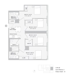  Floor Plan St. Lawrence II | Co-living