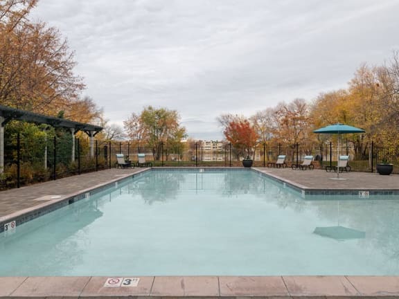 Heated Pool at Edgewater Apartments Boise, Idaho, 83703