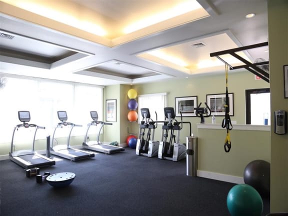 Fitness Center at Corso Apartments in Missoula, MT