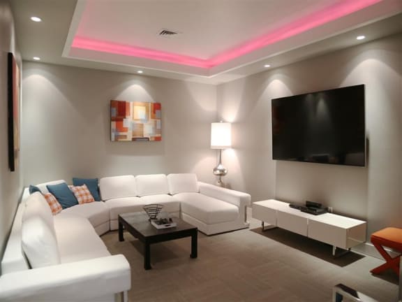 Media Lounge at Corso Apartments in Missoula, 59801