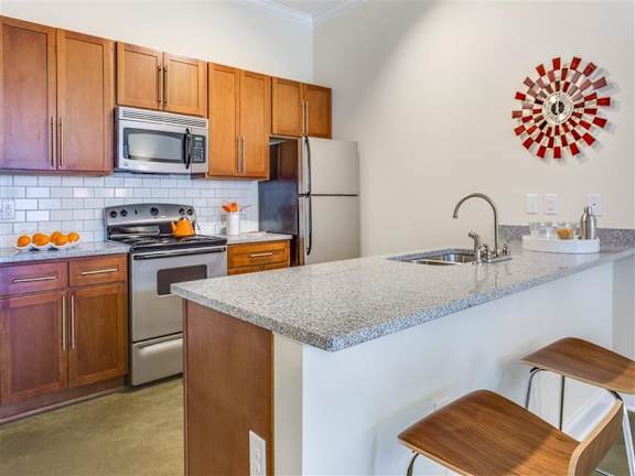 Well Equipped Kitchen at Greenway at Stadium Park, North Carolina, 27401