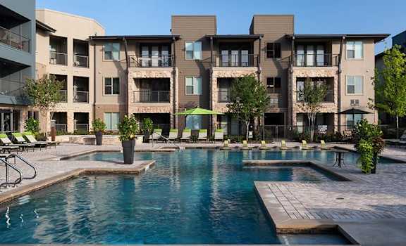 Pool With Sunning Deck at Berkshire Medical District, Dallas, 75219