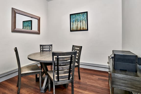 Grand Centennial Apartments business center with copy/fax service