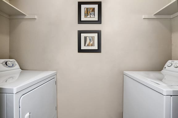 Grand Centennial Apartments full-sized washer/dryers included