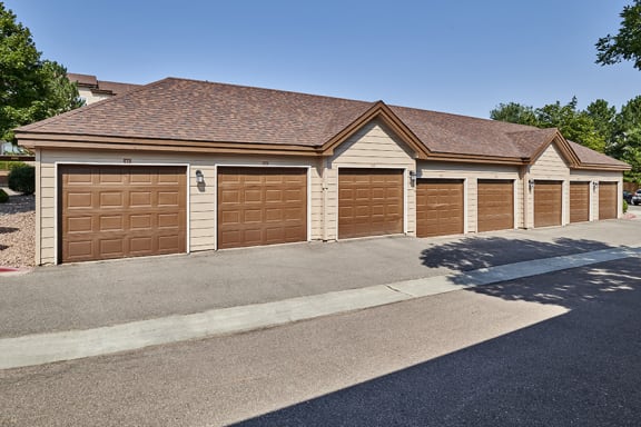 Grand Centennial Apartments private garages with remote access available