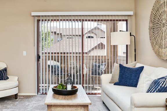 Large patios with spectacular views in select units