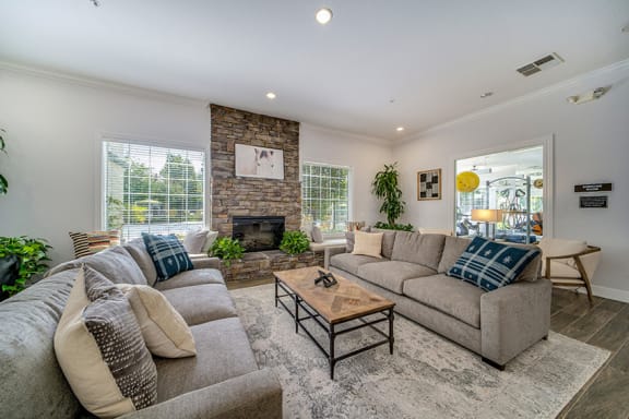 The Commons apartments resident club room