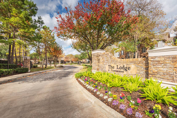 Lodge at Cypresswood Apartments - Gated access