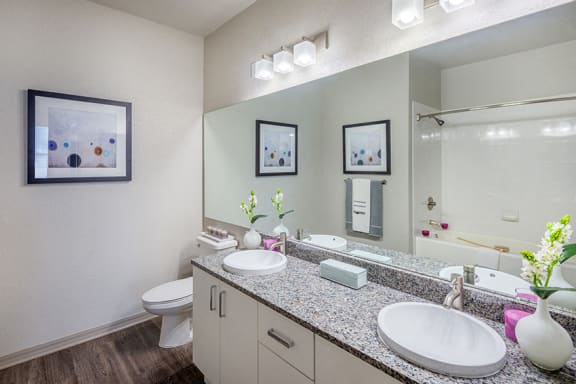 Bonterra Parc - Double sink vanities in select units