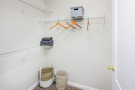 Cheswyck at Ballantyne apartments walk-in closets