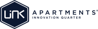 Link Apartments Innovation Quarter Logo, North Carolina, 27101