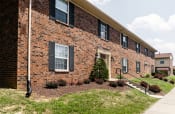 Thumbnail 5 of 14 - Exterior Apartment Building at Carriage House New Albany