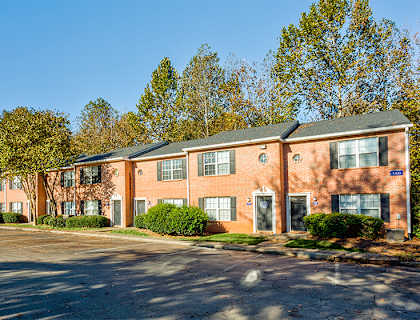 Exterior Building of Townhomes at Bethabara Pointe