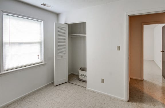 Guest Bedroom Closet at Carriage House East