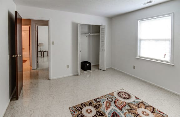 Master Bedroom with Spacious Closet at Carriage House East