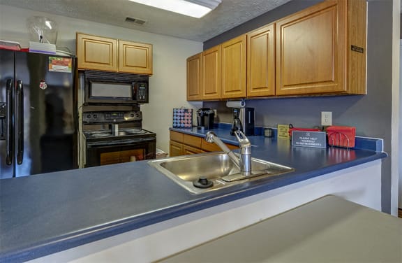 Clubhouse Kitchen at Mann Village