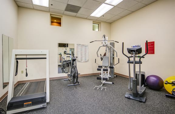 Fitness Center at Lake Oaks Apartments
