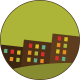 a logo of the lofts at shaker slip