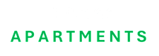 A green background with the words "THOMAS APARTMENTS" written in white.