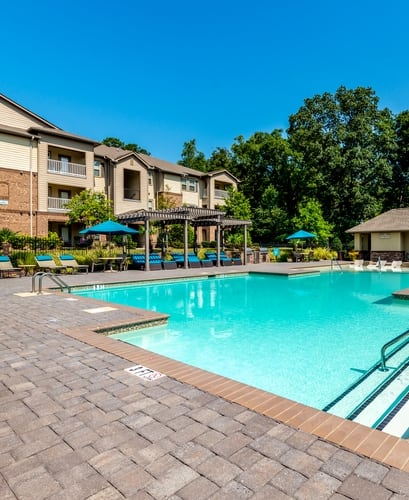 the swimming pool at Echo at Lake Norman, Mooresville, NC