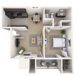  Floor Plan 1.1B