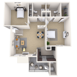  Floor Plan 2.2B