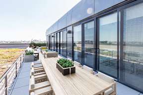 Penthouse balcony