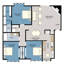 Floor Plan  3A