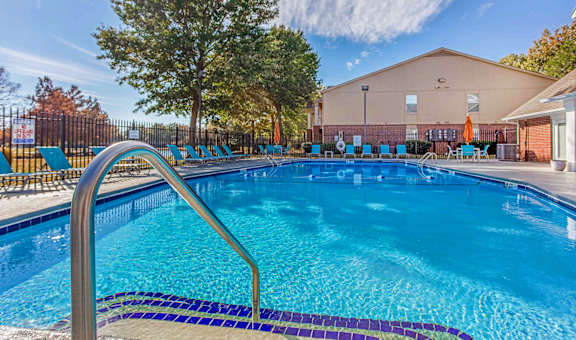 our apartments have a large pool for residents to enjoy