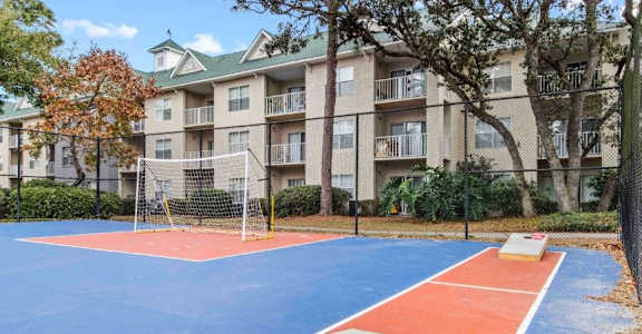 A Basketball Court at Coastline Apartments, Florida, 32547