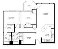 The Willow Floorplan at Waterstone Place, Minnetonka, 55305