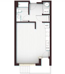 S2.A at Delo Apartments, Louisville