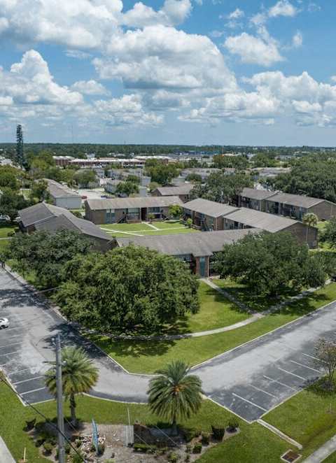 Apartment balcony, Kings Trail Apartmentat Kings Trail Apartment Homes, Jacksonville, FL 32217