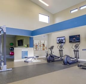 State-Of-The-Art Fitness Center At Vista Promenade Luxury Apartment Homes in Temecula, CA