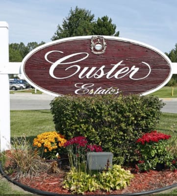 Welcome at Custer Estates Apartments, Monroe, Michigan