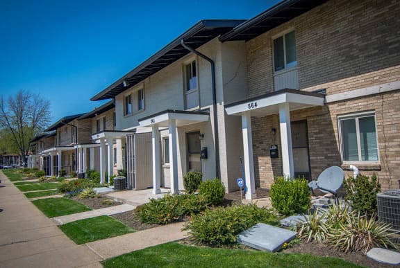 Crane Village Townhomes Building Exterior