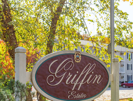 The Sign you are home at Griffin Estates in Niles MI