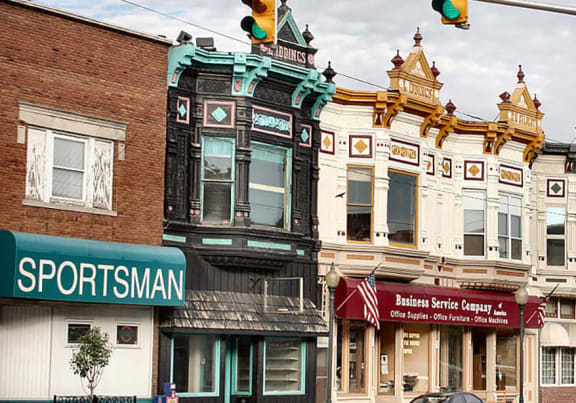 Historic Downtown Kendallville IN at Nelson Estates Apartments, Kendallville