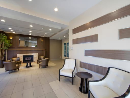 a seating area at homewood suites by hilton houston stafford sugar land