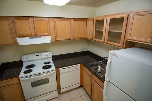 Crane Village One Bedroom 1B/1BR/1BX Kitchen 02