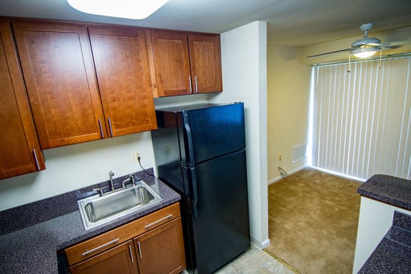 Crane Village Apartments One Bedroom 1D Kitchen 01