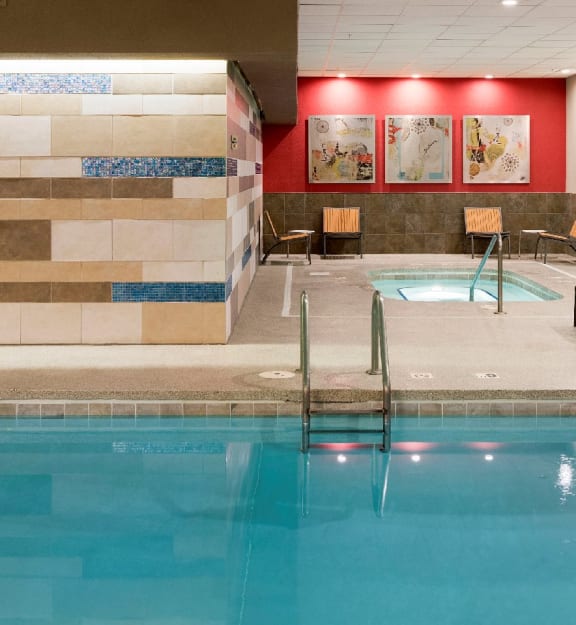 indoor pool at Axon Green, Minneapolis, MN, 55416