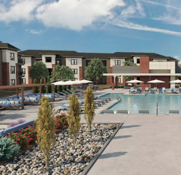 49 West Exterior Pool Apartment Rentals in Rogers, AR