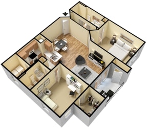 Rapallo Apartments Naples floor plan