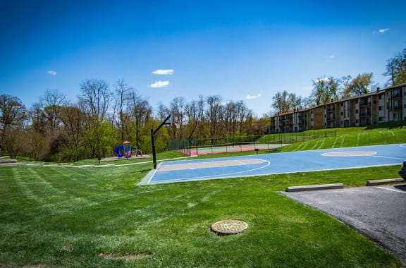 Crane Village Apartments Basketball Court