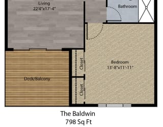 Floor Plan The Baldwin
