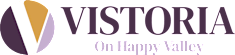 A logo with the text "VISTORIA On Camelback" is displayed.