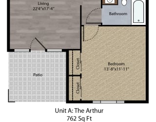 Floor Plan The Arthur